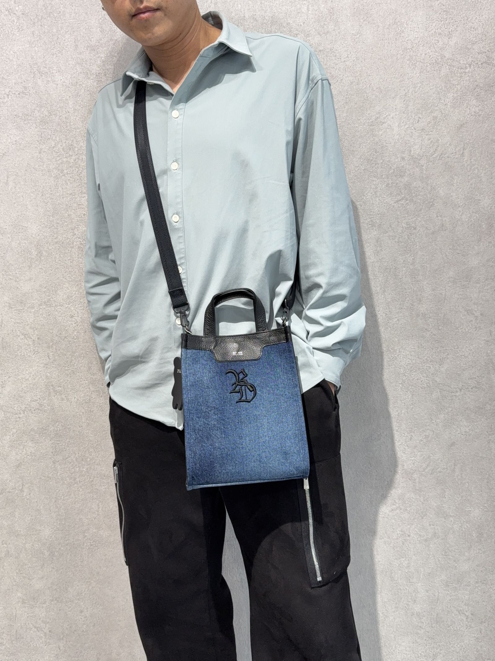 DENIM MINI TOTE BAG / RC40-BAG-001RD / デニムミニトートショルダーバッグ / デニム