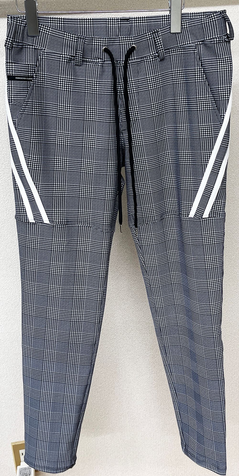 TYLER LINE PANTS / RC28-ST-026 / イージーラインパンツ / グレンチェックブラック※