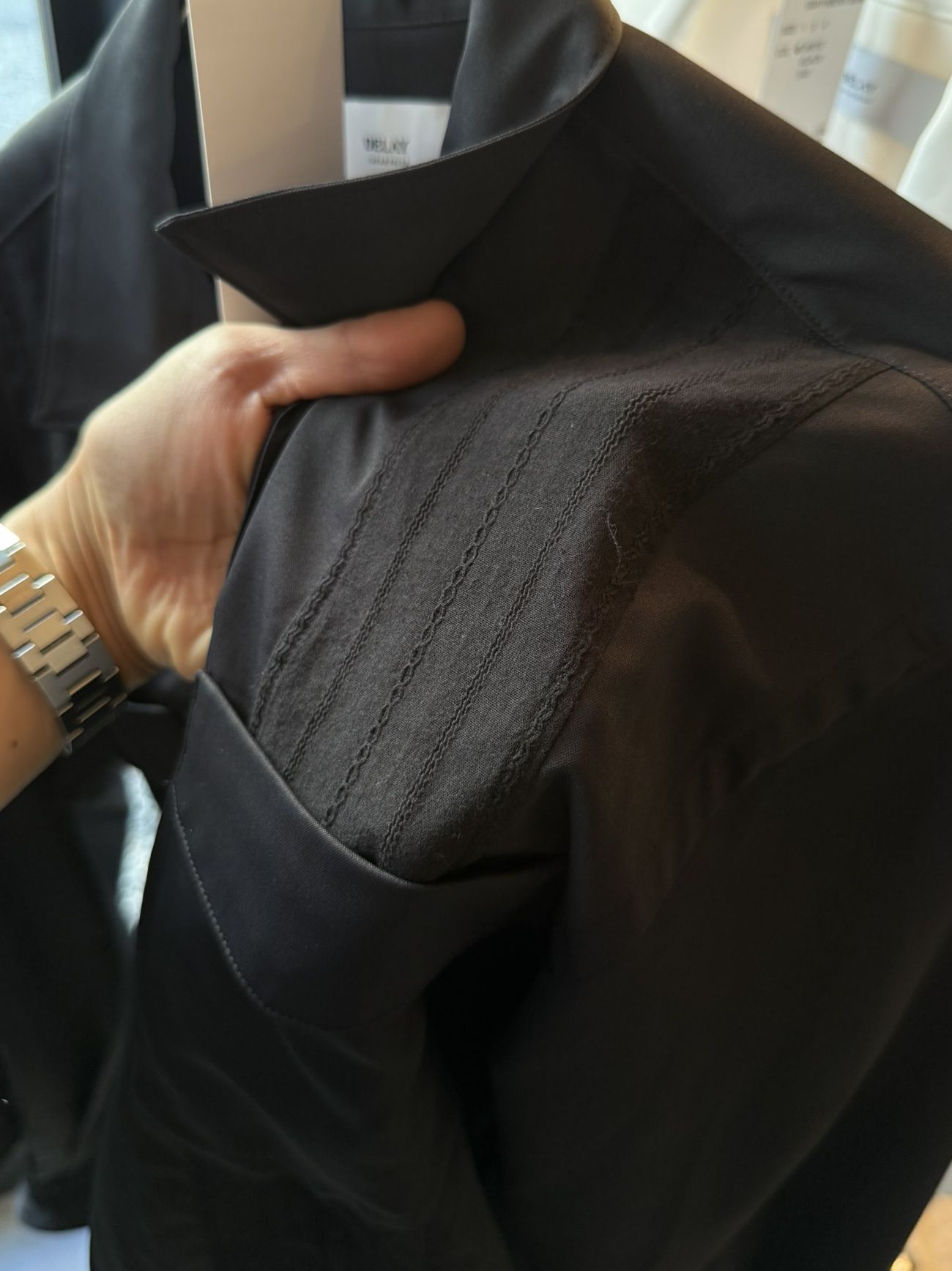 GUAYABERA SHIRTS / DP1-SH-002 / キューバシャツ / ブラック (3月中旬入荷予定)