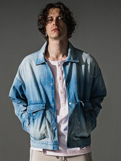 LDENIM AG FLIGHT JACKET / RC41-JK-001 / デニムフライトジャケット / ライトインディゴ (8月中旬入荷予定)