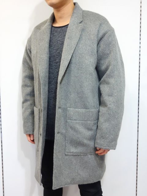 ALPACA BURRY COAT / RC17-JK-007 / オーバーサイズチェスターコート