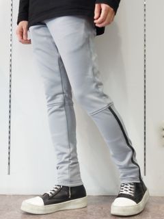 AUDIO HEAT PANTS / RC22-ST-017H / 裏起毛ラインパンツ