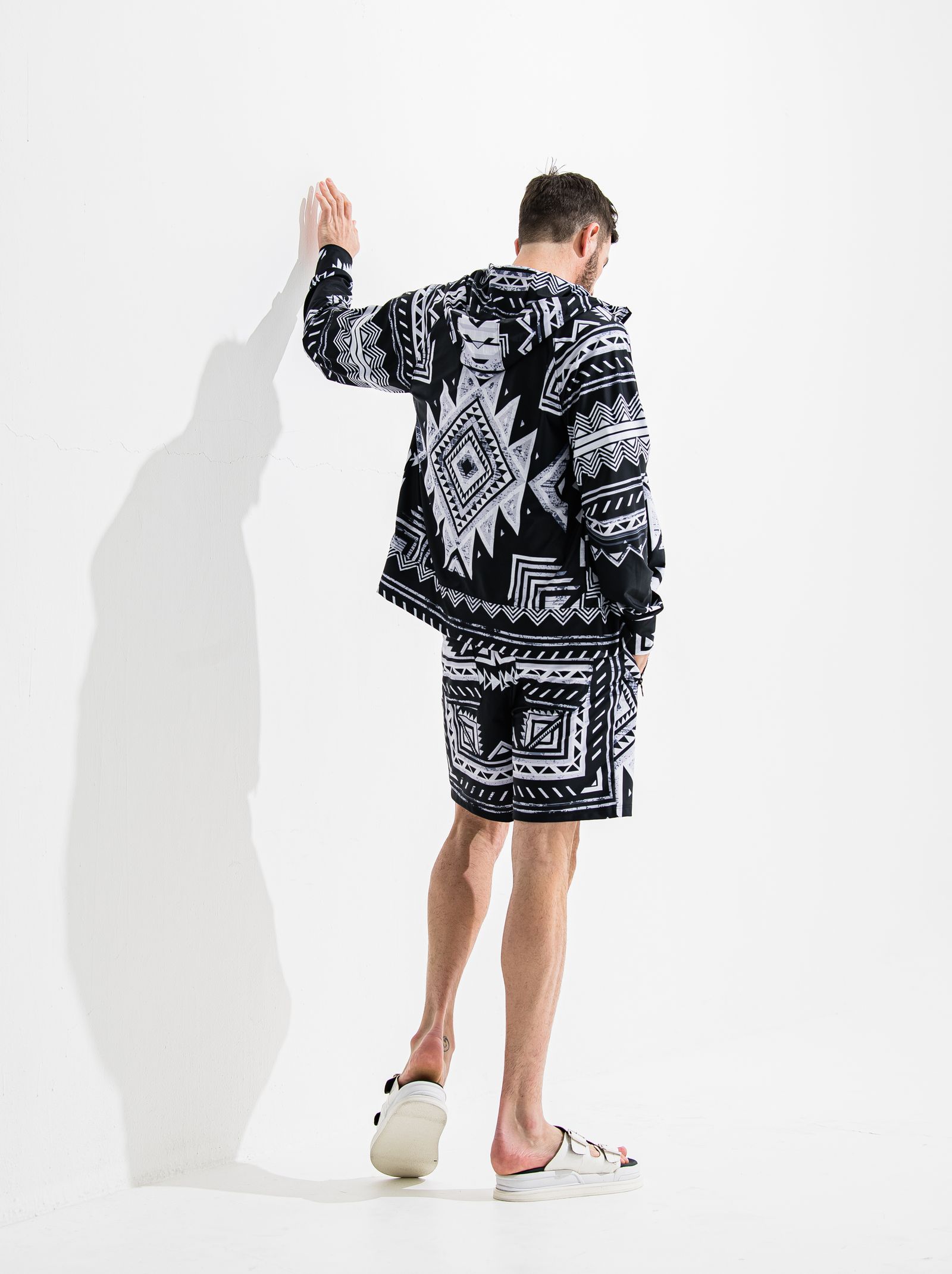 RUSH SHORTS / OR2-HP-002  / ラッシュガードハーフパンツ / ネイティヴブラック (6月中旬入荷予定)