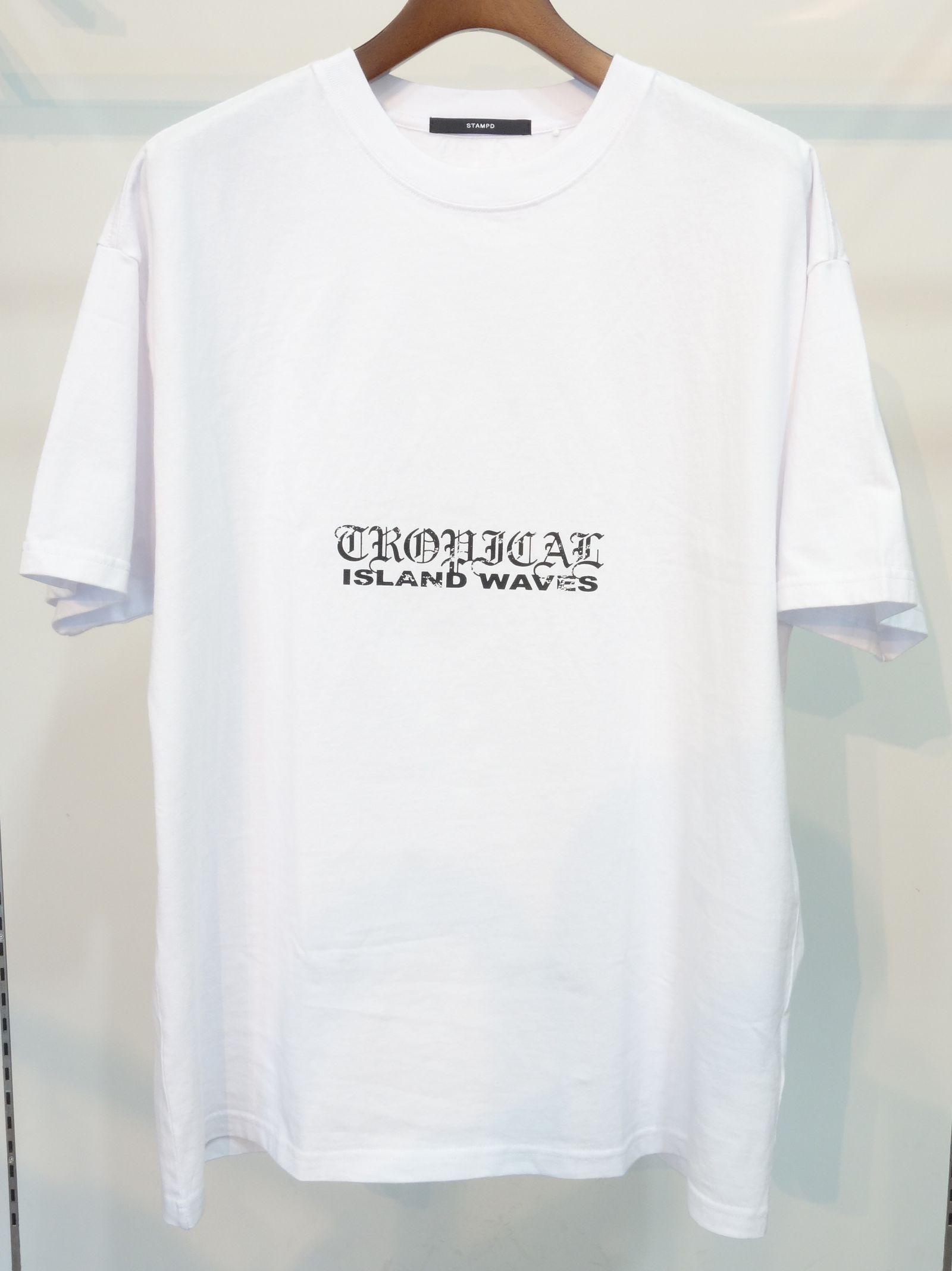ISLAND WAVES RELAXED TEE / SLA-M2825TE / ビッグTシャツ