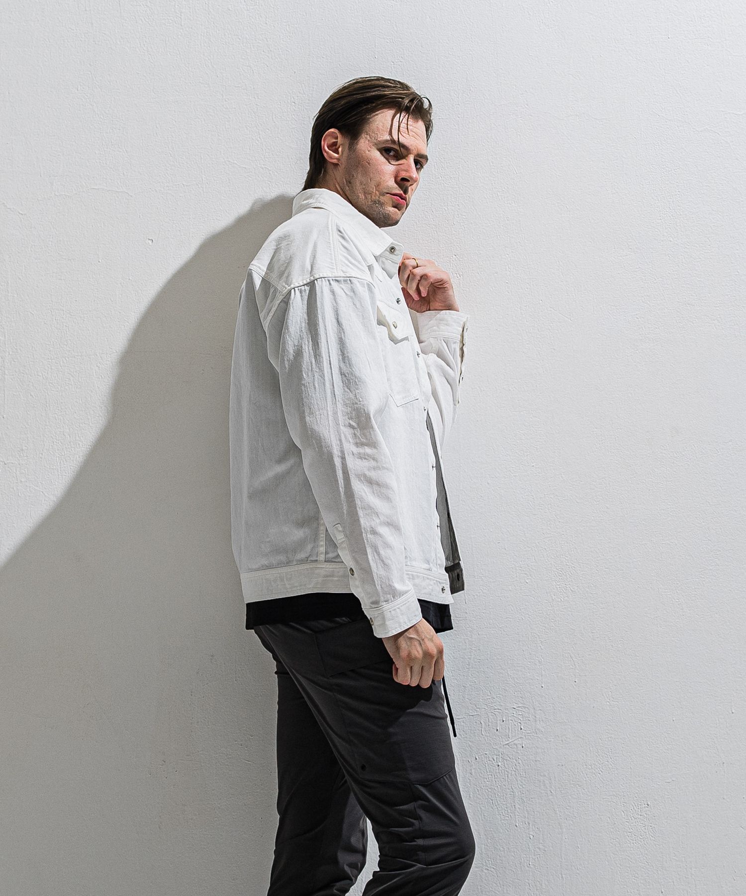 WESTAN JK / DP1-JK-004 / ウエスタンシャツジャケット / ホワイト (3月中旬入荷予定)