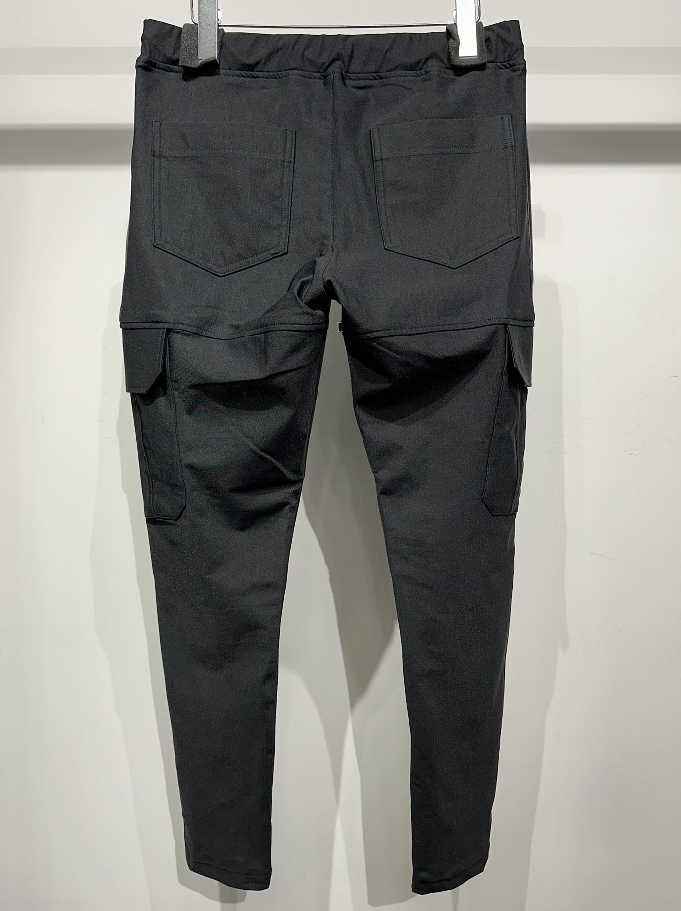 DARRELL HEAT CARGO PT / RC38-ST-010H / 裏起毛カーゴラインパンツ / ブラック (11月上旬入荷予定)