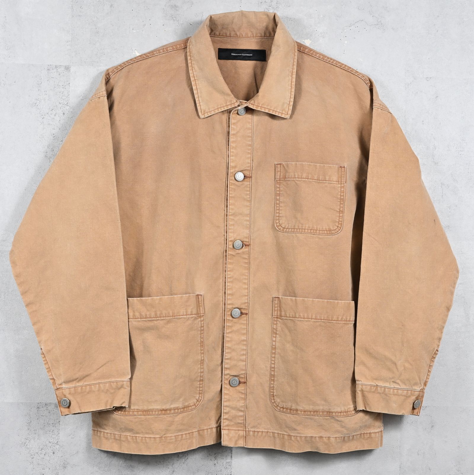 RC CAVER ALL / RC39-JK-004 / デニムカバーオール / ダックブラウン (3月中旬入荷予定)