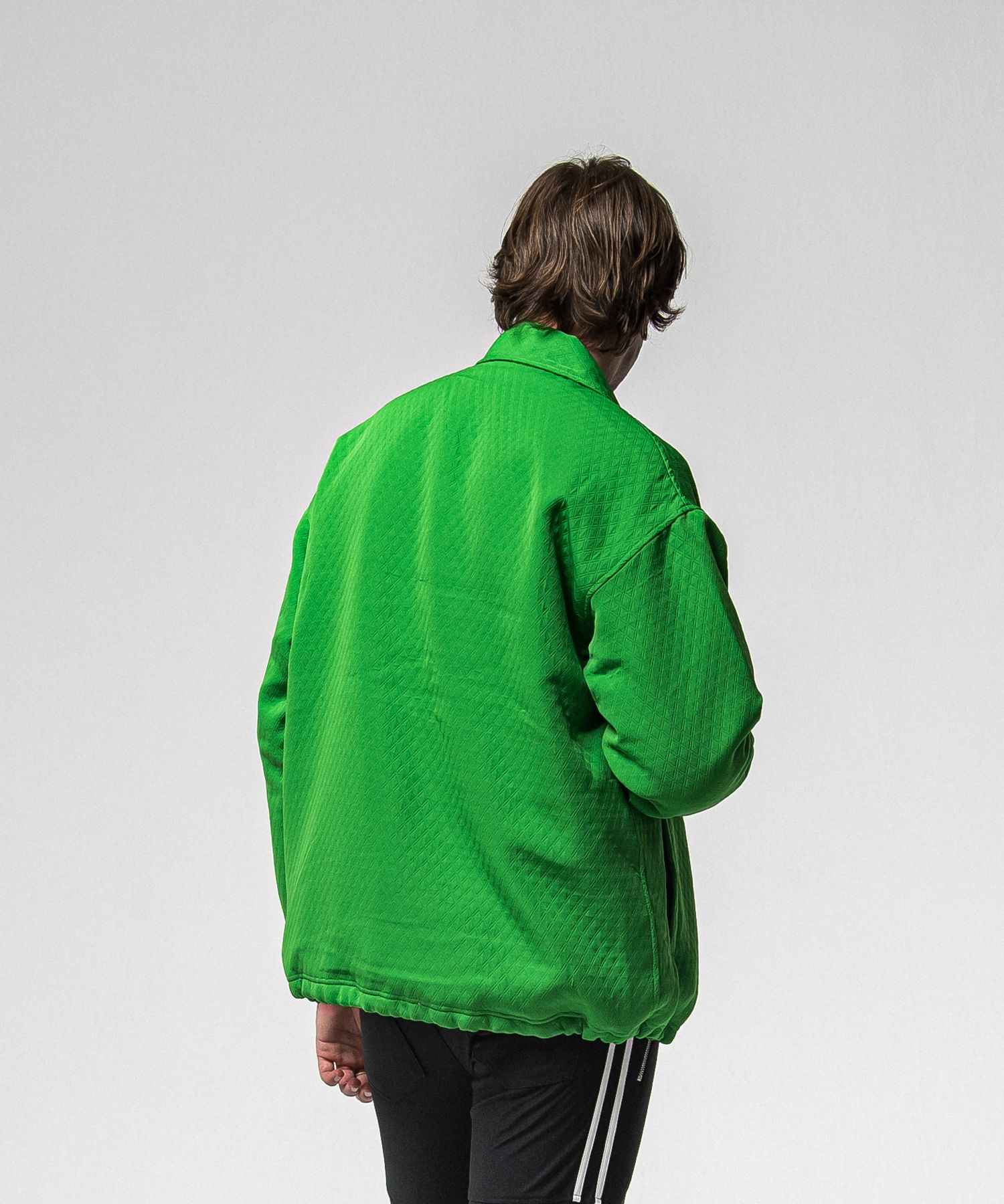 FUR COACH JK / RC38-JK-005 / キルティングファーコーチジャケット / グリーン (11月中旬入荷予定)