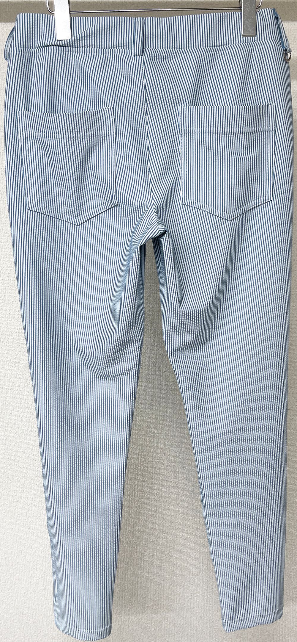 CHRIS EASY TUCK PANTS / RC31-ST-016T / シアサッカーイージータックパンツ / サックス
