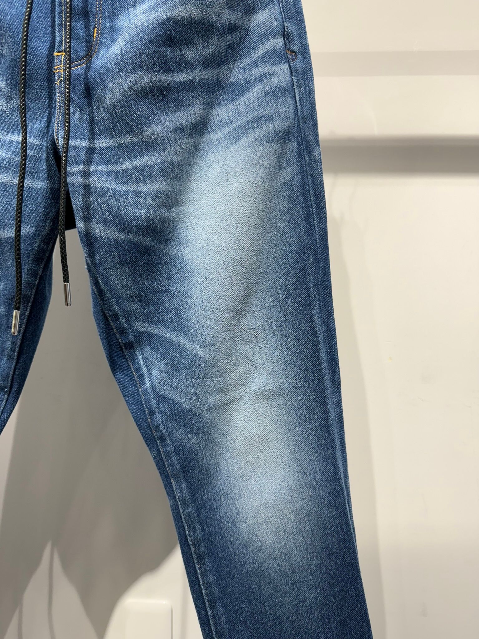 MICK DENIM JERSEY / RC35-ST-020 / デニムジャージテーパードパンツ / インディゴユーズド