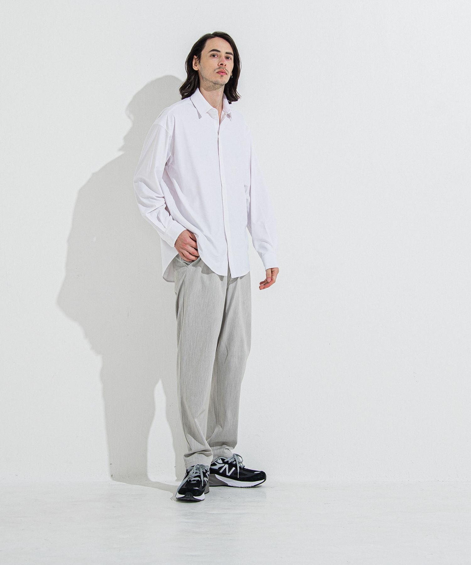 RUSH JACK SHIRTS / RC36-SH-001 / オーバーサイズラッシュガードシャツ / ホワイト