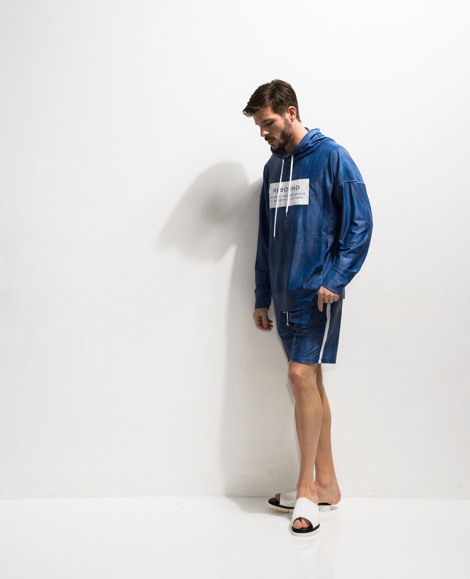【※期間限定販売※】 DENIM RUSH LOOSE HOODIE / RC20-C-001 / ラッシュガード パーカー