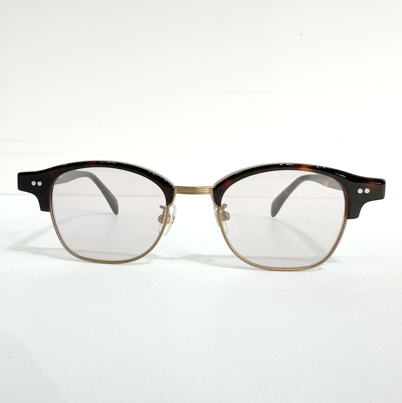 NEW. HOPPER C-3 / サングラス / デミ×アンティークゴールド
