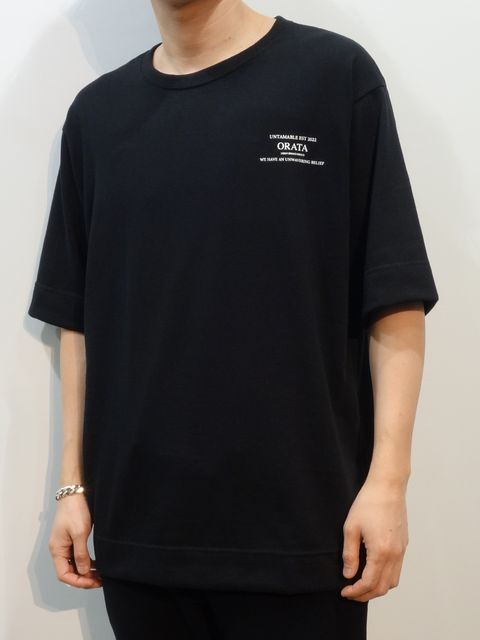 VINTAGE CREW T / OR1-T-003 / プリントTシャツ / ブラック