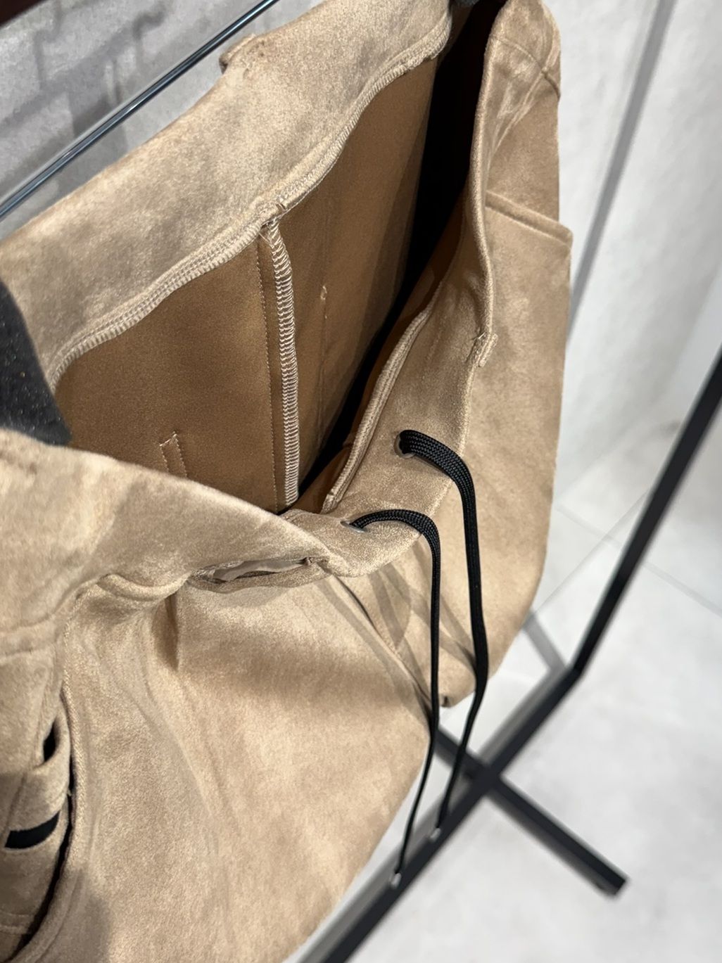 CHRIS EASY SUEDE TUCK  PANTS / RC38-ST-016T / スエードイージータックパンツ / ブラウン