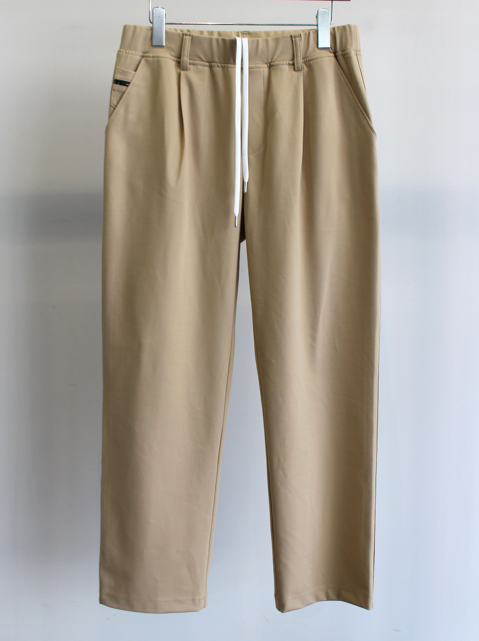 CHRIS EASY WIDE TUCK PANTS / RC32-ST-016WT / ワイドタックパンツ / ベージュ