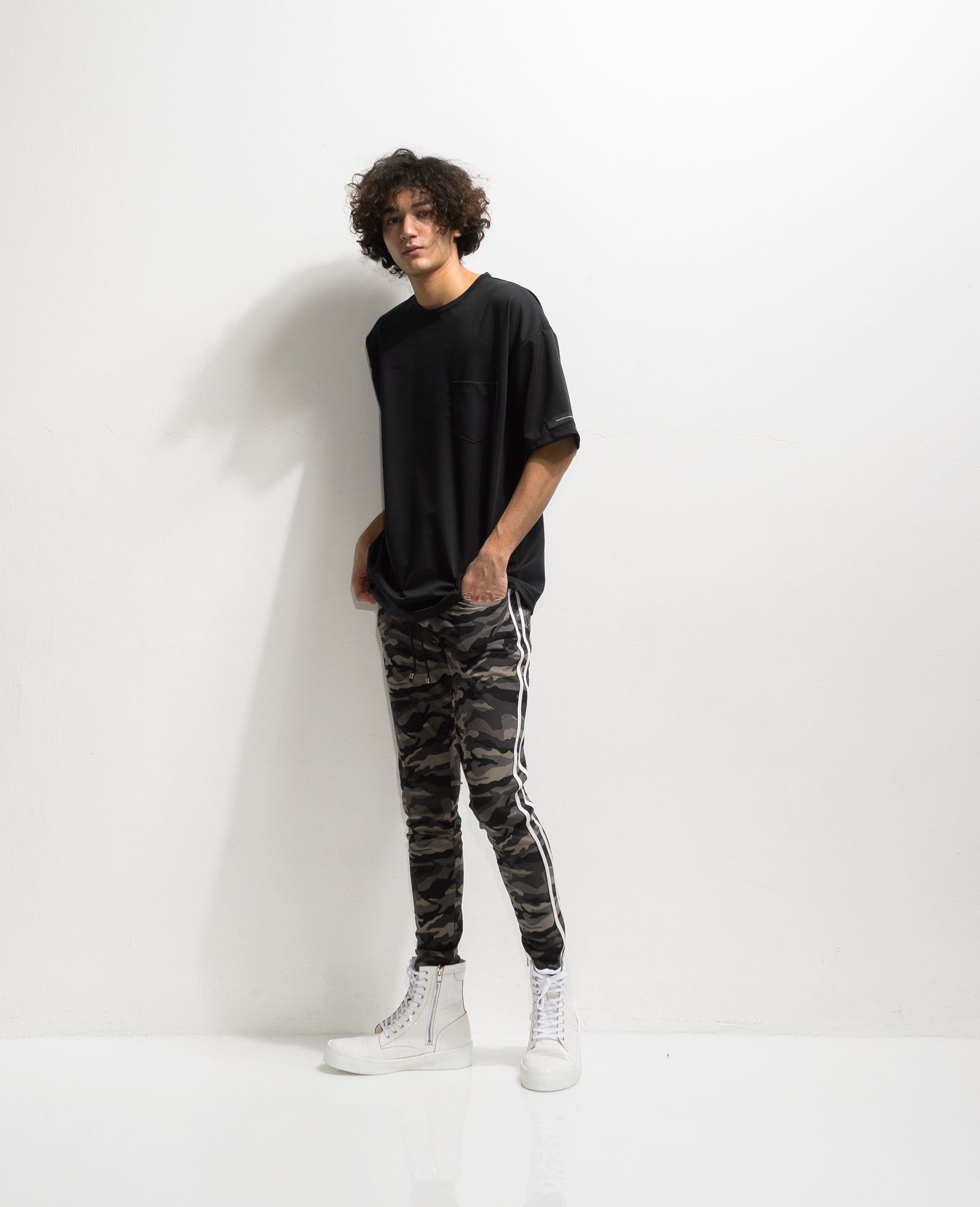 【RUDO掲載】 DOUBLE LOOSE POCKET TEE / RC20-T-008 / ビッグTシャツ