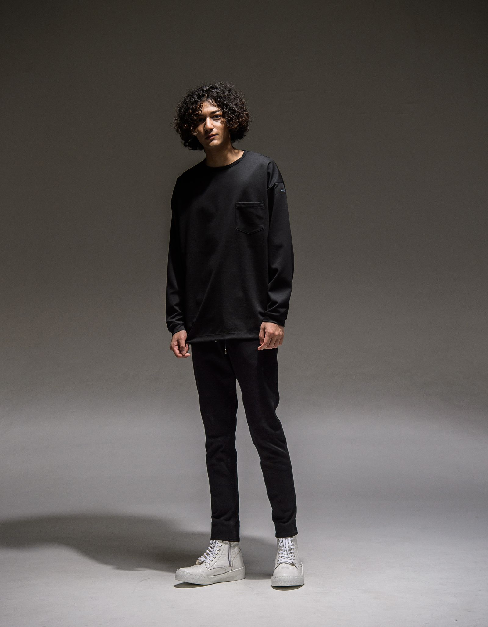 DOUBLE LOOSE POCKET LONG TEE / RC21-T-003 / ロングスリーブTシャツ