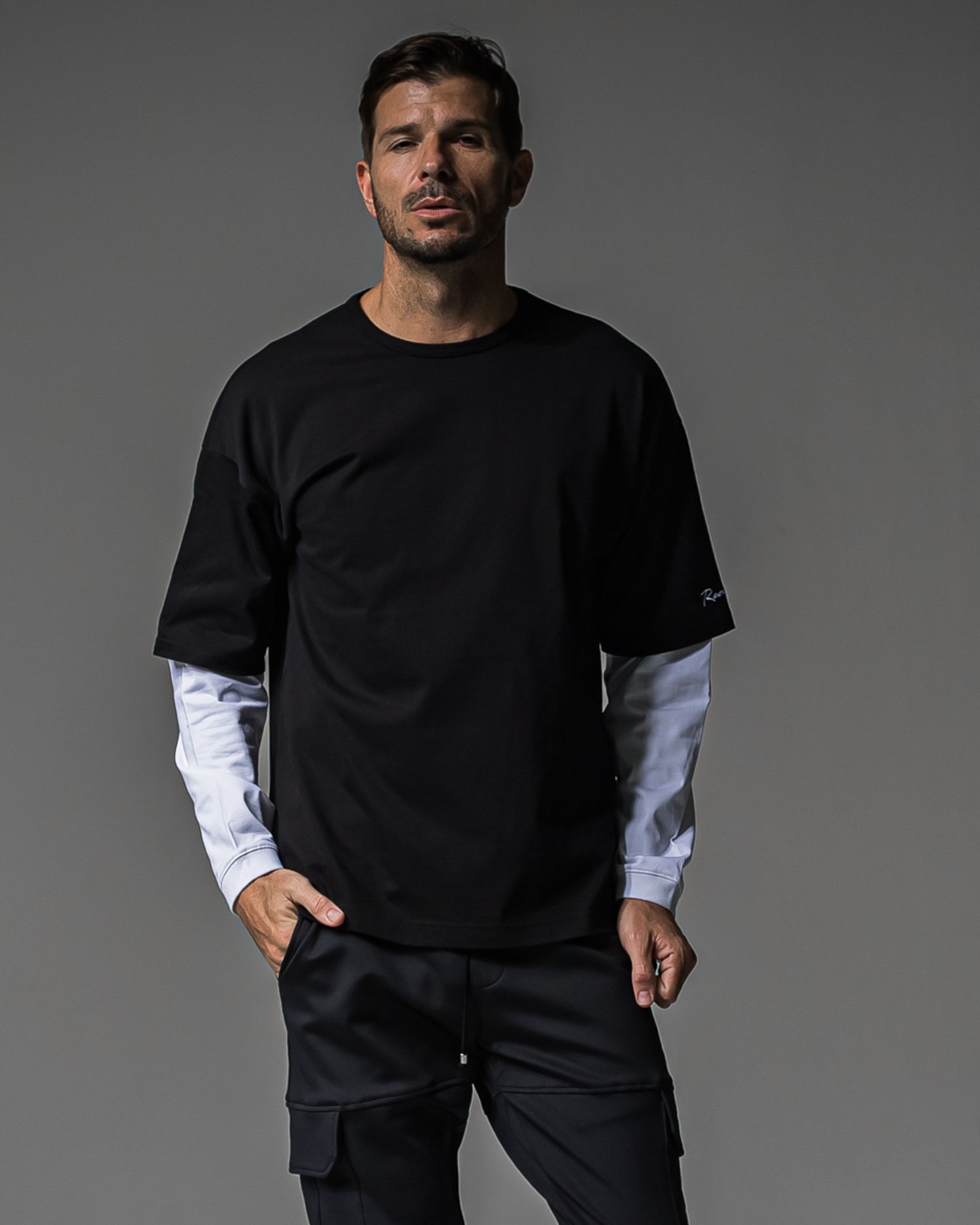 RESOUND CLOTHING - FAKE LAYERED LONG SLEEVE / RC37-T-004