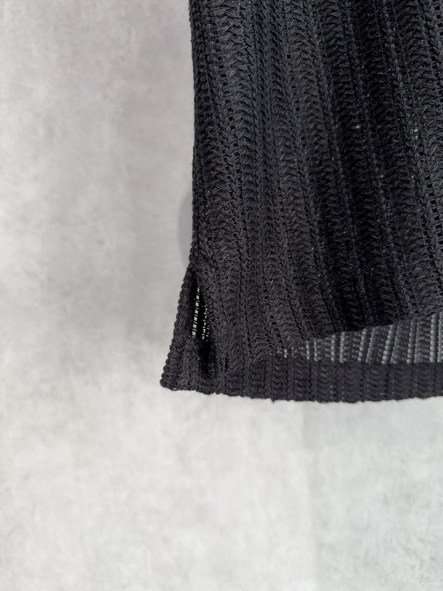 RUSSEL SHIRTS / DP1-SH-004 / ラッセル織り半袖シャツ / ブラック