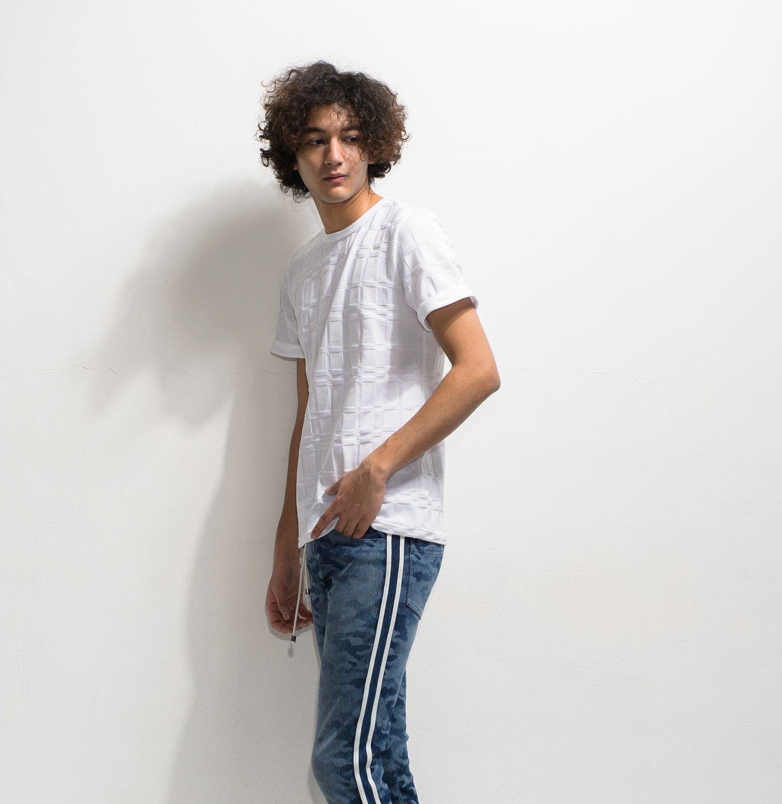 【※期間限定販売※】 LYNX ROLL UP TEE / RC20-T-006 / Tシャツ