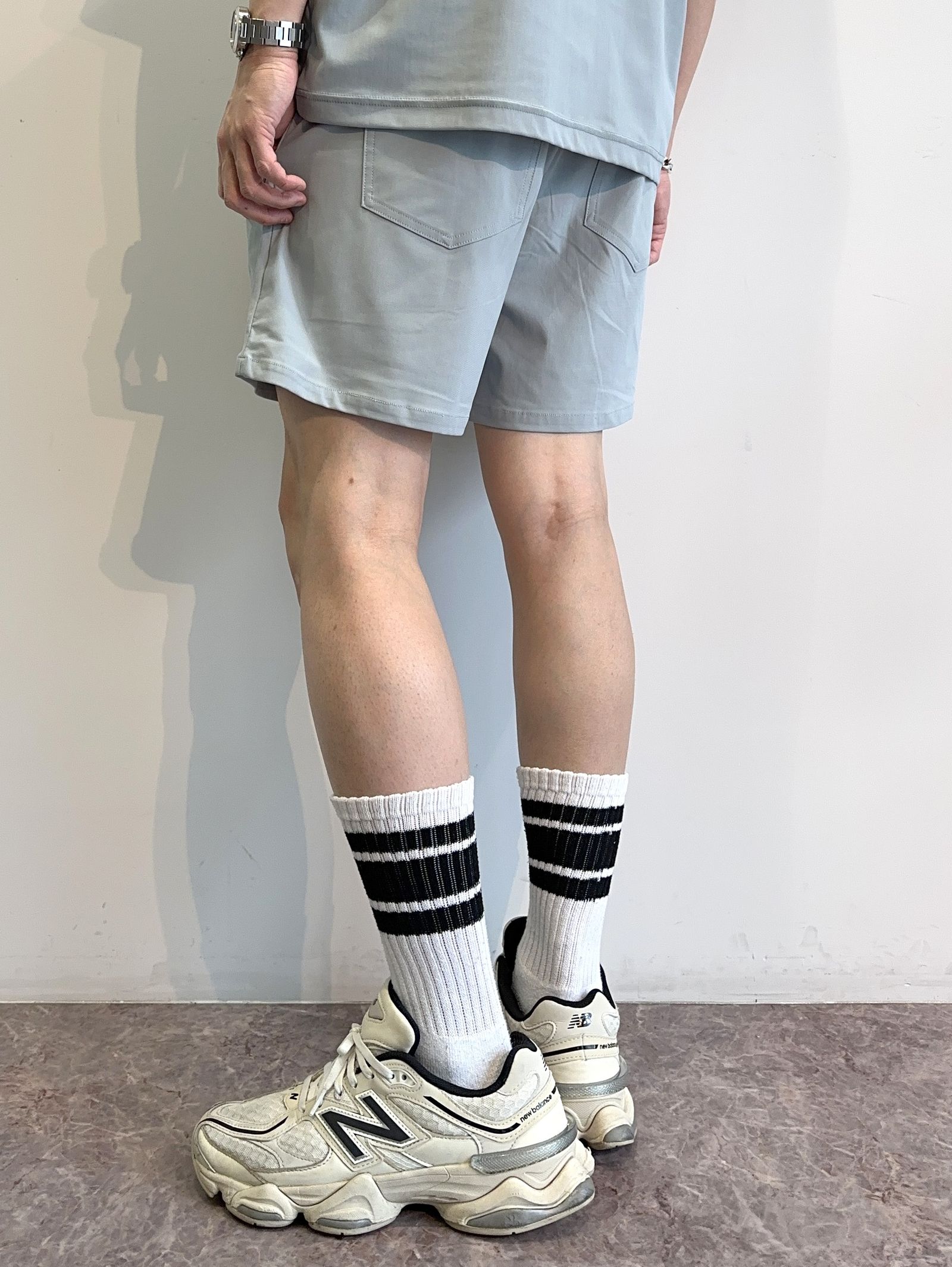 TV NYLON SHORTS / RC40-HP-004 / リラックスナイロンショーツ / アクア (6月上旬入荷予定)