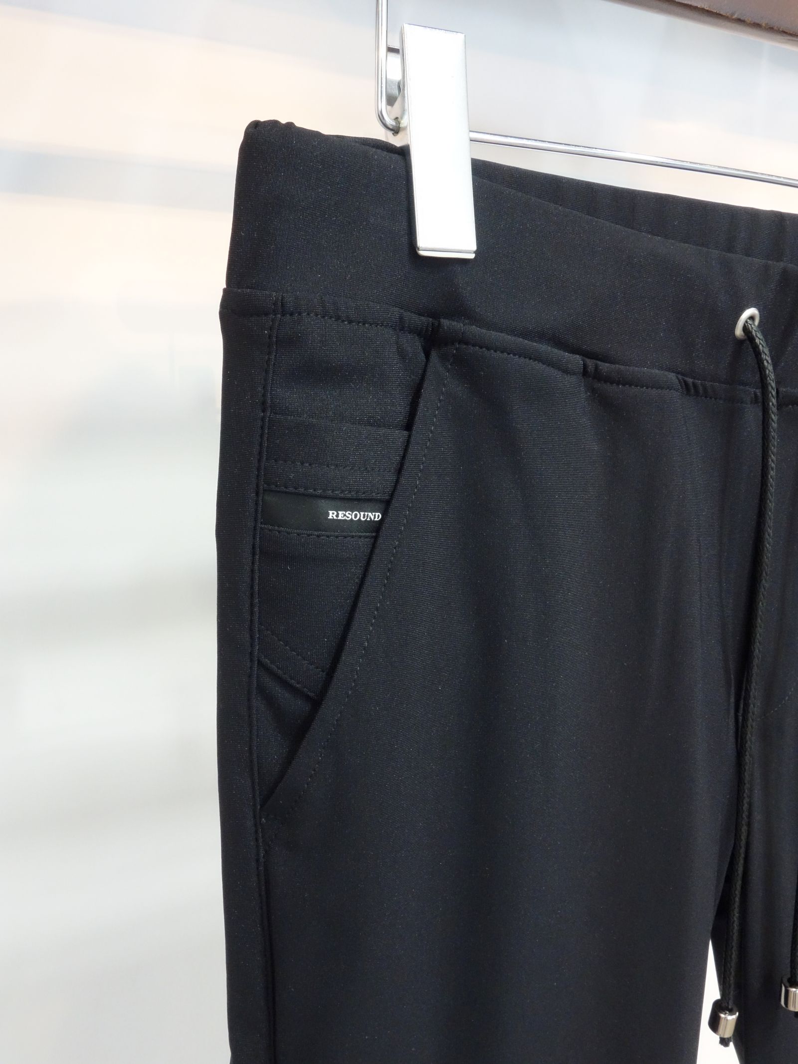 RE CROPPED PT / RC35-HP-002 / ナイロンクロップドパンツ / ブラック