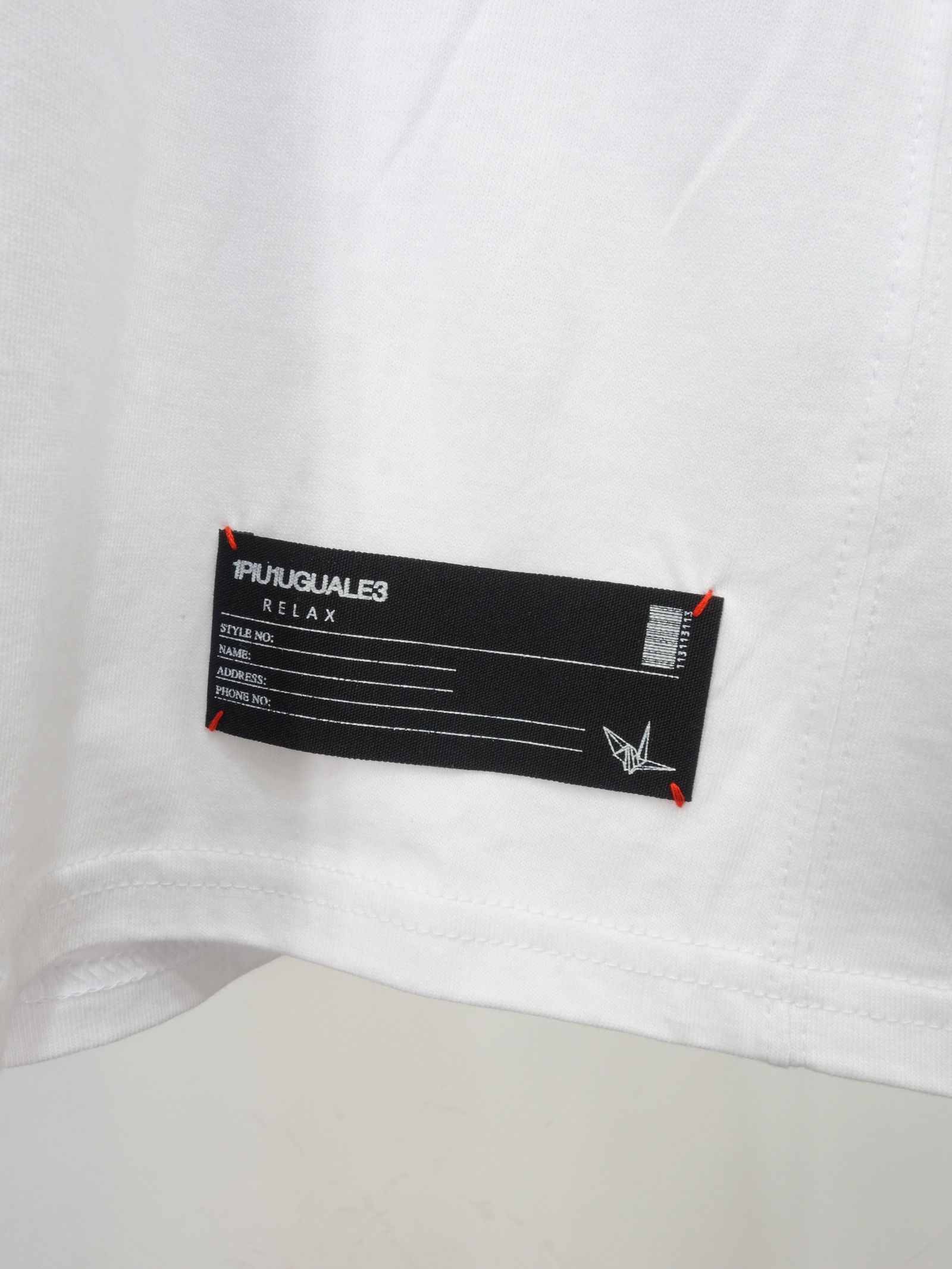 刺繍ロゴ長袖Tシャツ / ust-21016