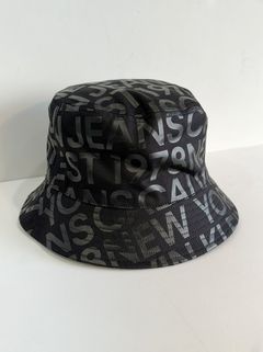 AOP REV BUCKET HAT / K511426 / 総柄プリントバケットハット / ブラック