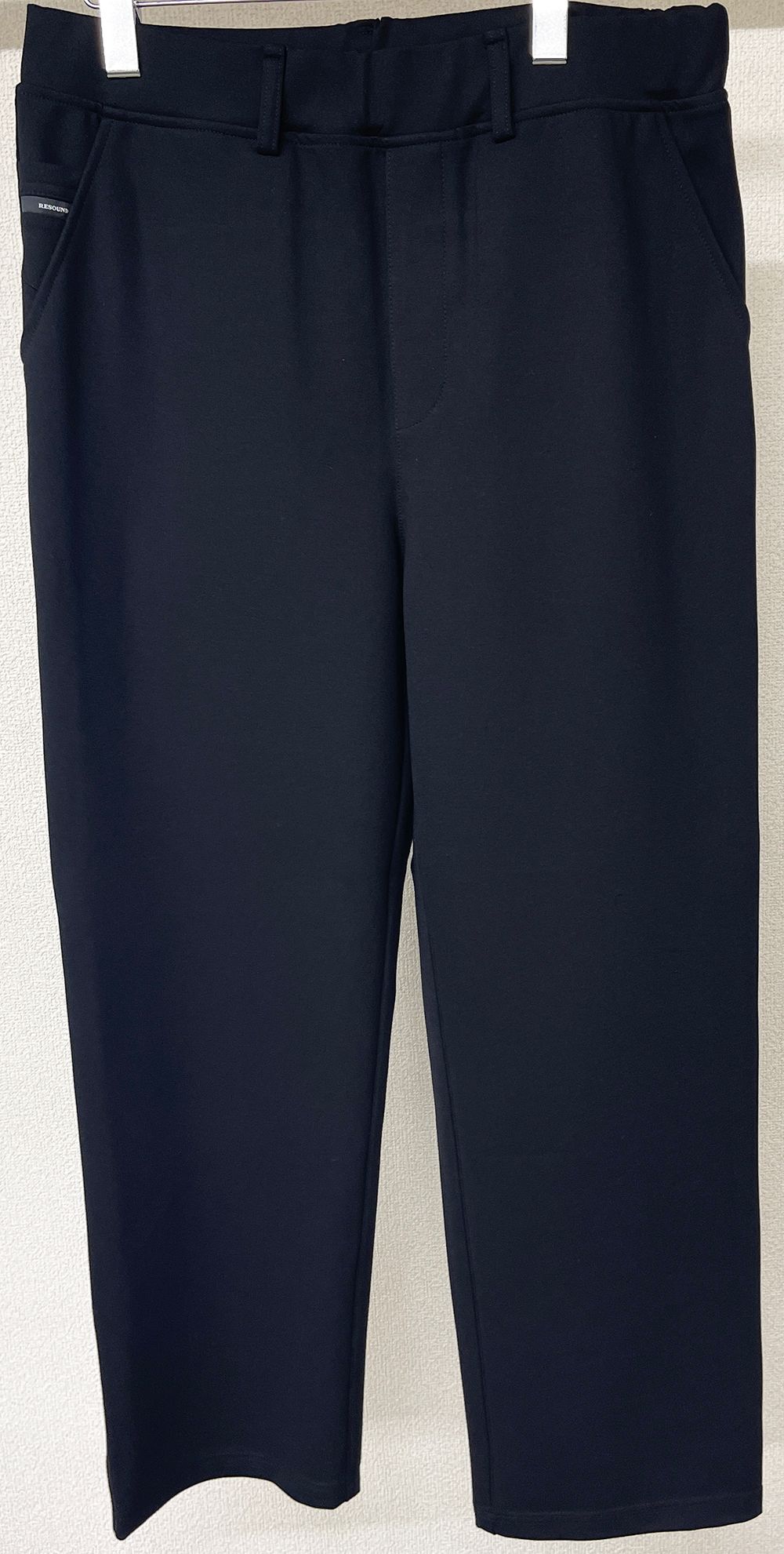 CHRIS EASY WIDE PANTS / RC27-ST-016W / ワイドパンツ / ブラック