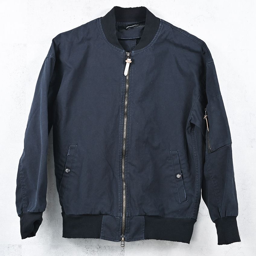 DAVID JACKET / RC41-JK-003 / ミリタリーライトMA-1 / ヴィンテージブラック (8月下旬入荷予定)