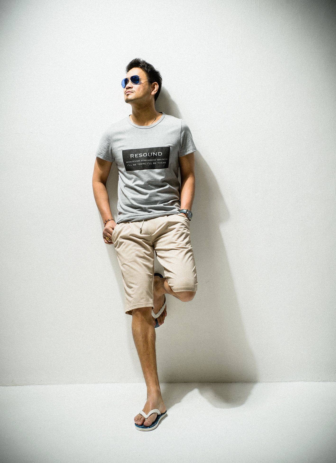 OX TUCK EASY SHORTS / RC8-HP-011 / オックスイージーショーツ / ベージュ