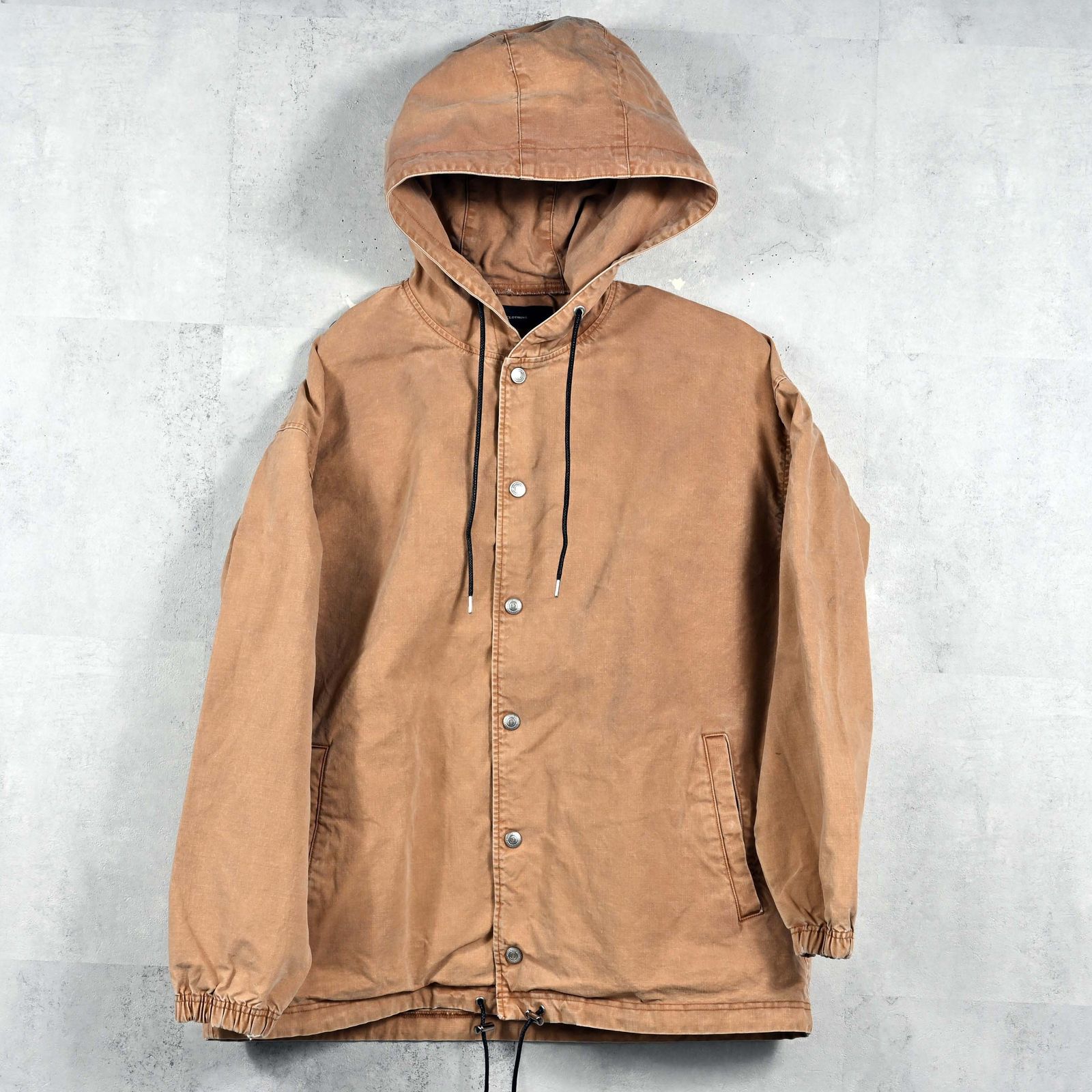 COACH HOODIE / RC39-JK-005 / コーチパーカー / ブラウン (3月中旬入荷予定)