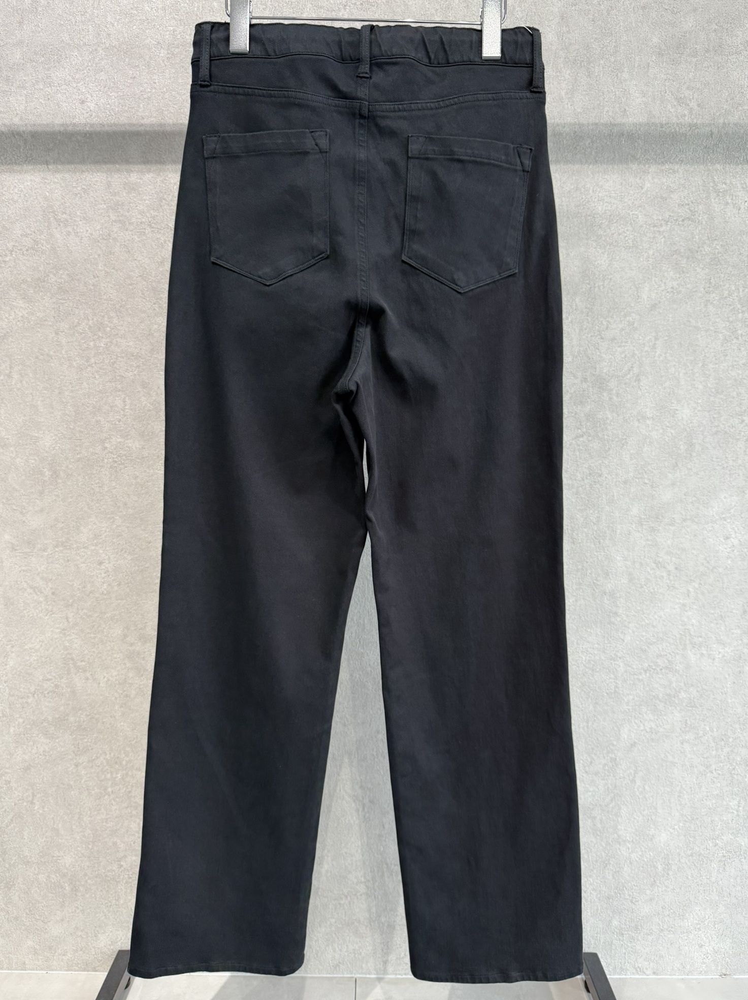 KING DENIM JERSEY / BASIC-ST-005 / デニムジャージ バギーワイドパンツ / ブラック