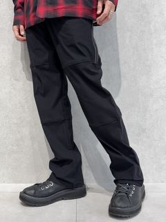 JOHNSON LINE WIDE PANTS / RC39-ST-009WT / ジョンソンラインワイドタックパンツ / ブラック×ブラック