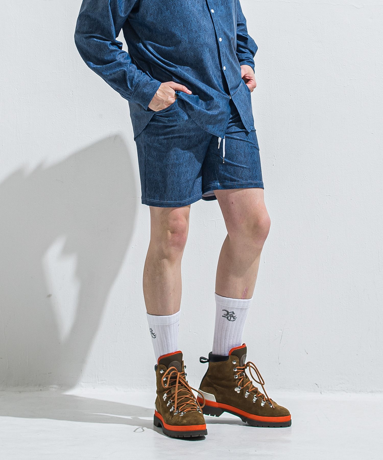 RUSH SHORTS / RC40-HP-003 / ラッシュガードデニムショーツ / ダークインディゴ (5月下旬入荷予定)