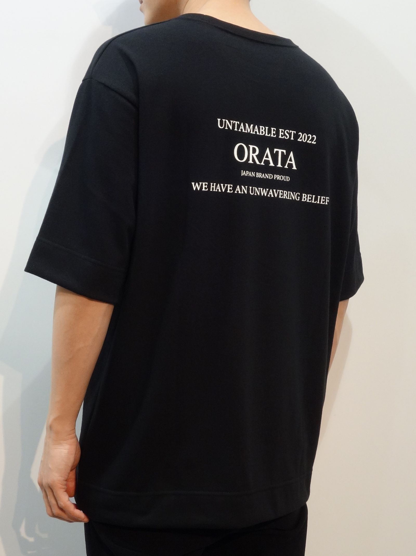 VINTAGE CREW T / OR1-T-003 / プリントTシャツ / ブラック