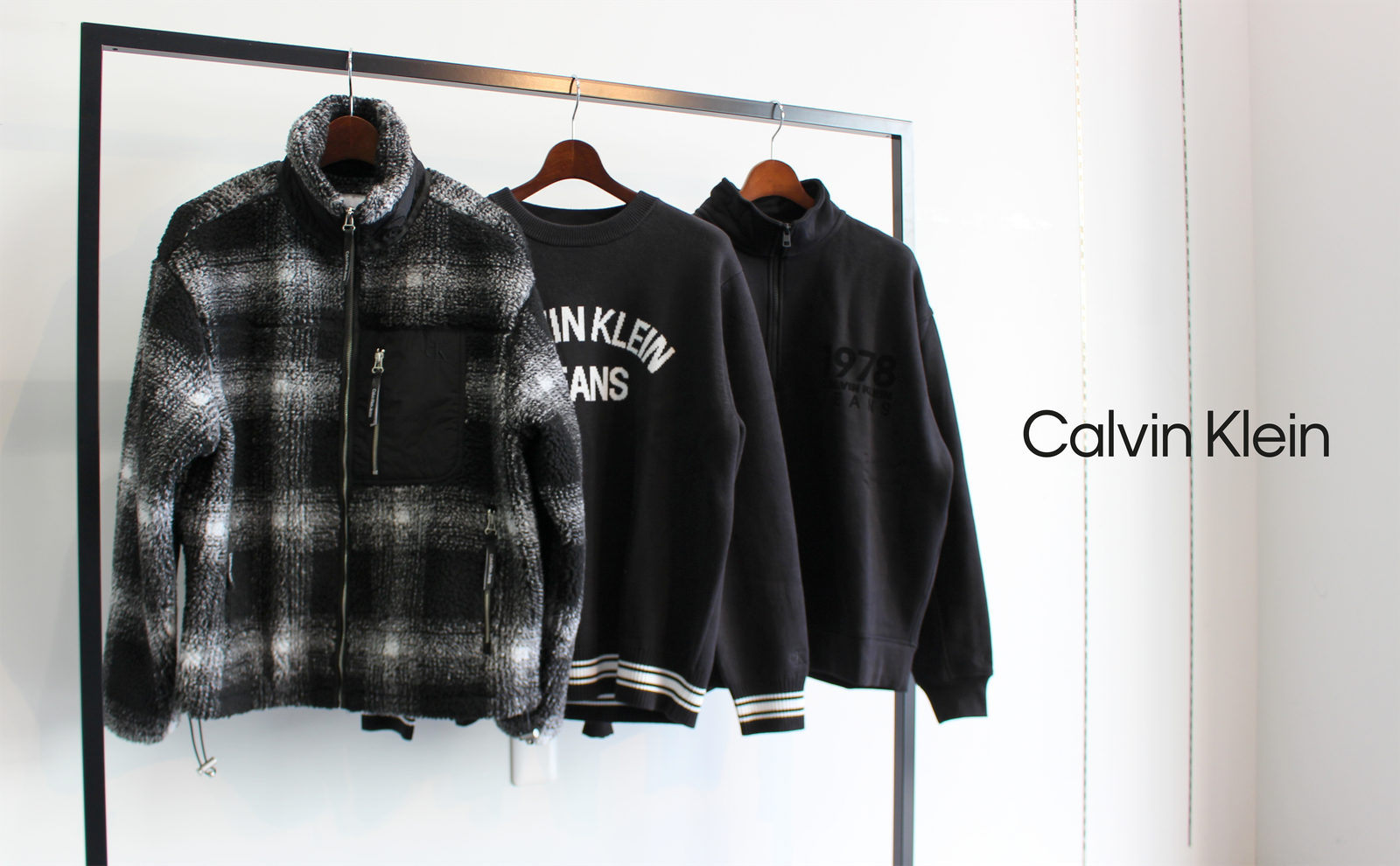 2023秋冬新作 日本未発売!! Calvin Klein Cotton Twill Logo Baseball