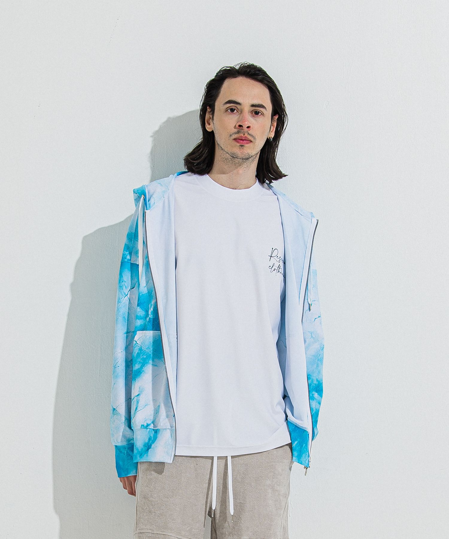ID RUSH OVER T / RC36-T-011 / バックロゴラッシュガードビッグTシャツ / ホワイト