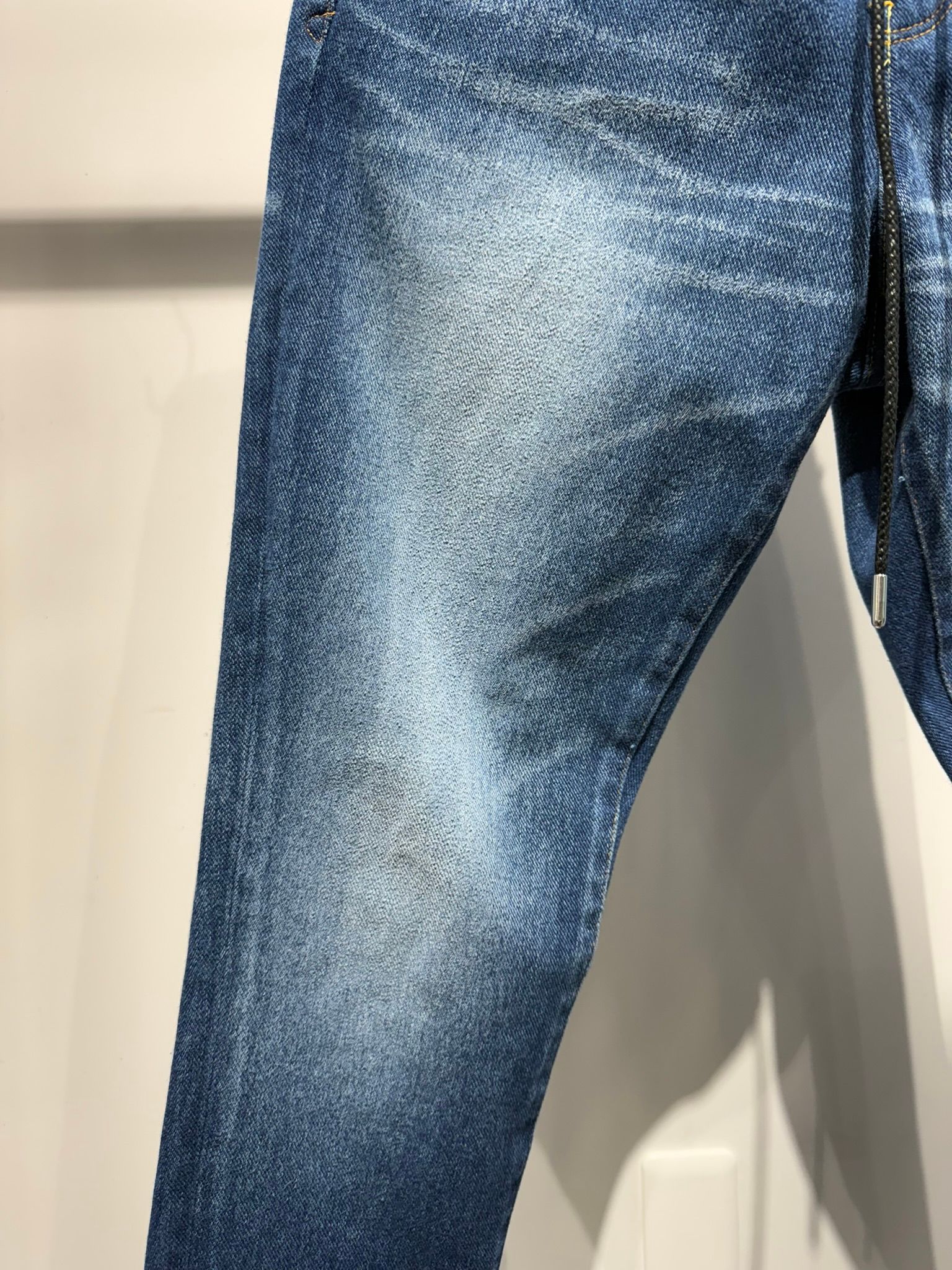 MICK DENIM JERSEY / RC35-ST-020 / デニムジャージテーパードパンツ / インディゴユーズド