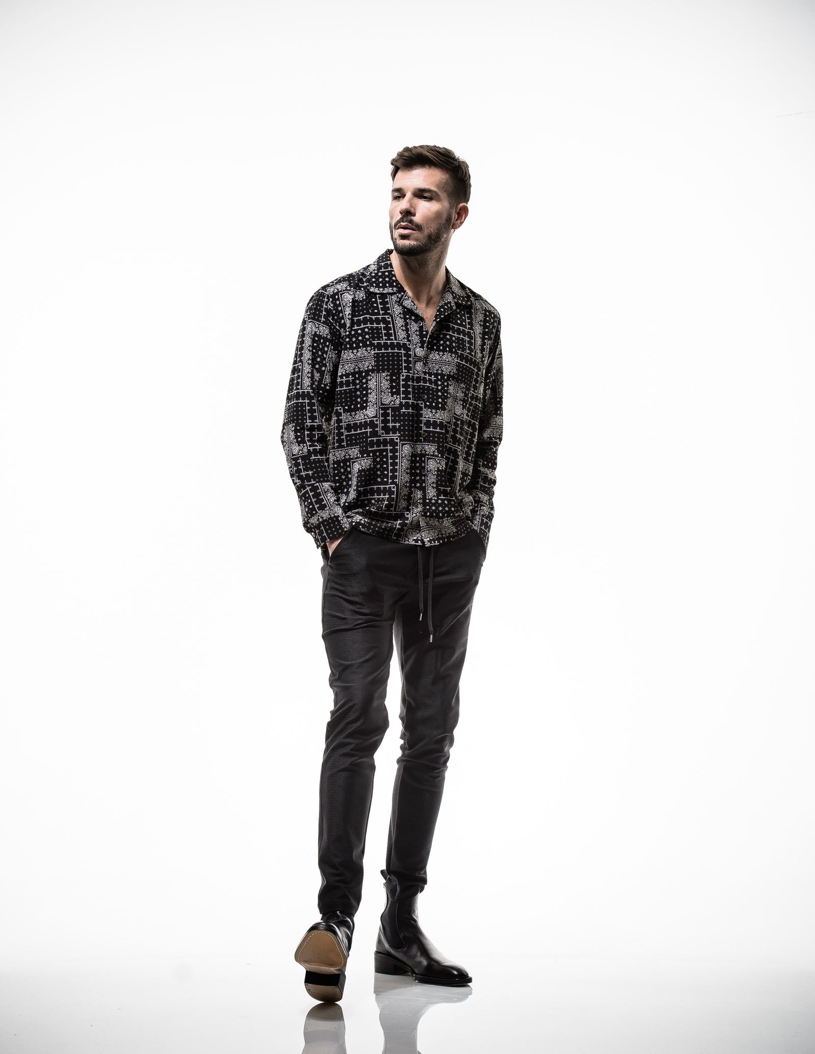 WEST BANDANA BUDDY SHIRTS / RC19-SH-003 / バンダナシャツ ※