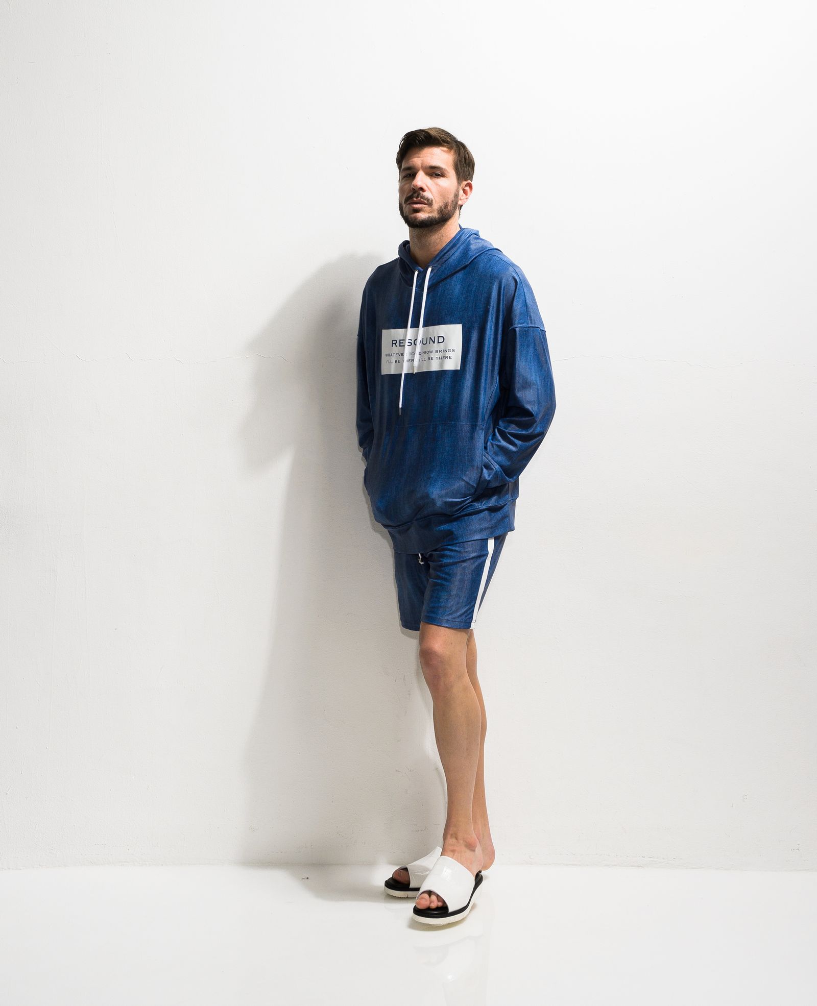【※期間限定販売※】 DENIM RUSH LOOSE HOODIE / RC20-C-001 / ラッシュガード パーカー