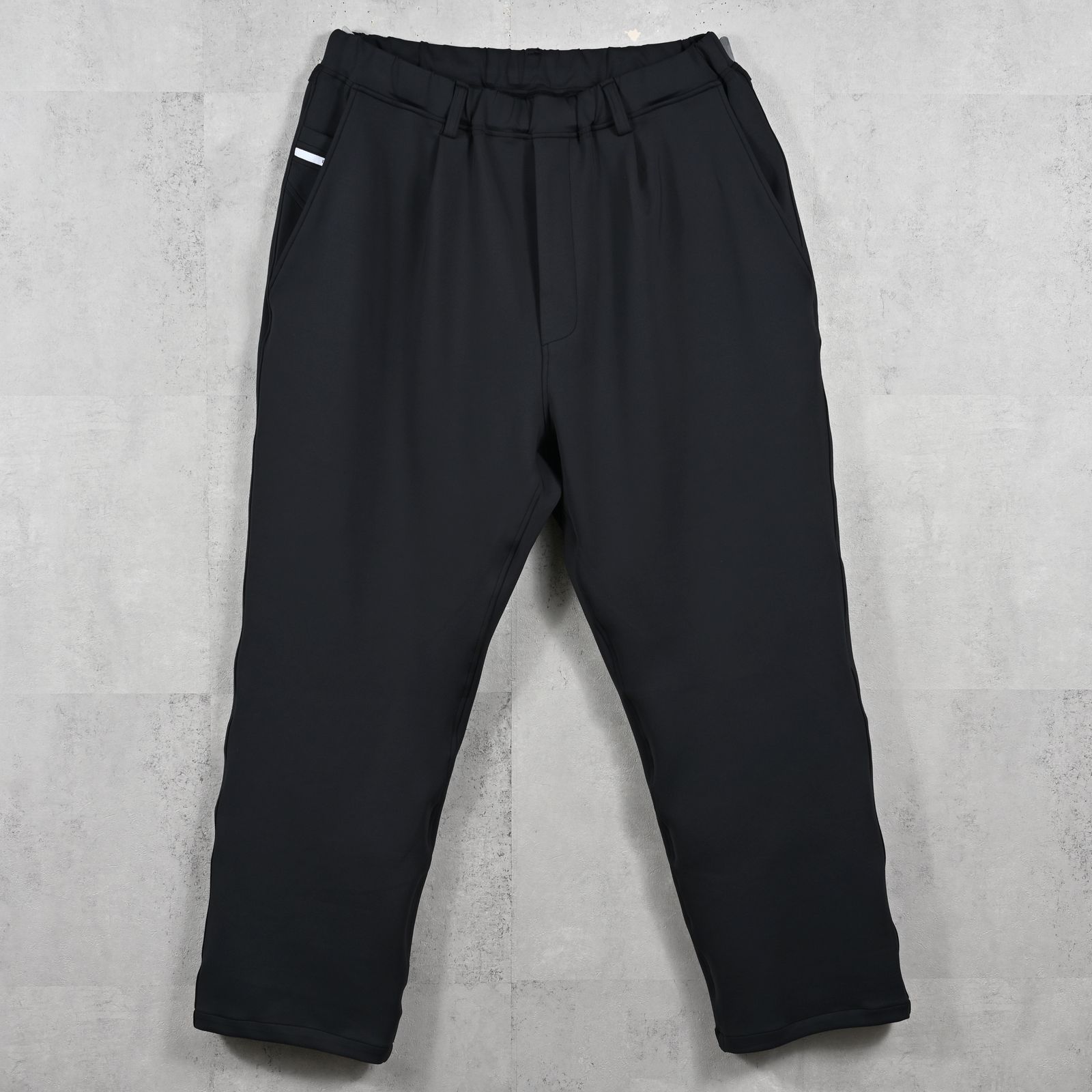 EMILIO DB WIDE PANTS / DP1-ST-003 / ダンボールジャージスーパーワイドパンツ / ブラック (3月中旬入荷予定)
