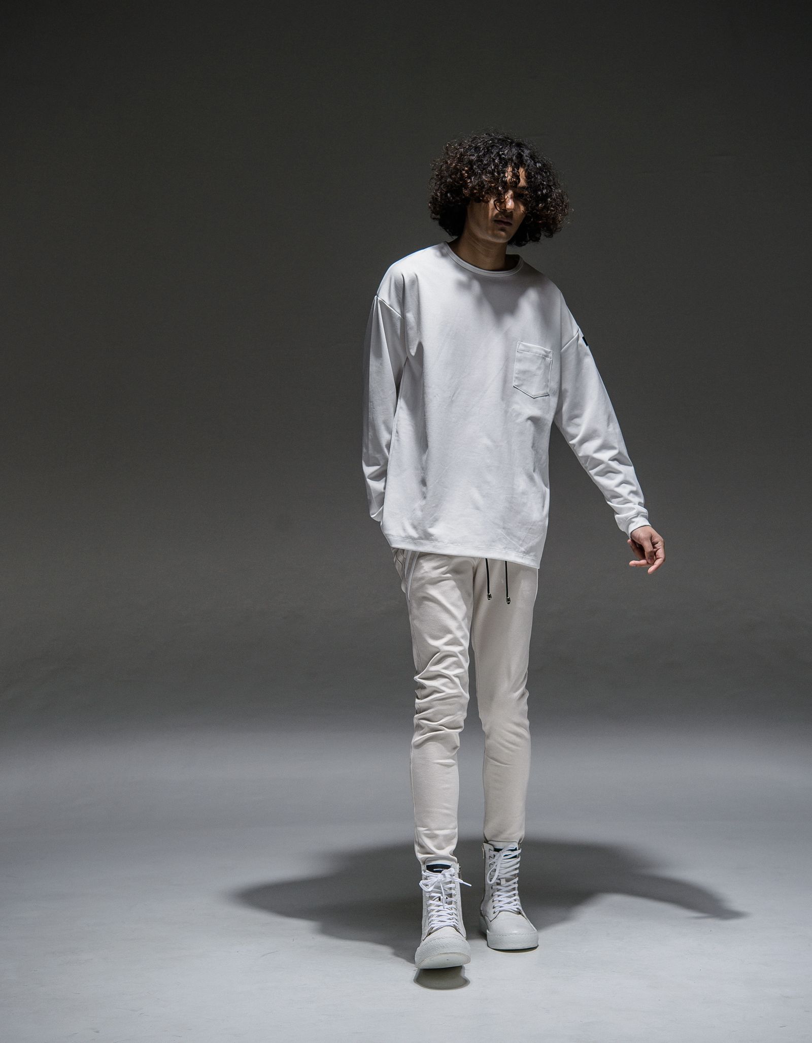 DOUBLE LOOSE POCKET LONG TEE / RC21-T-003 / ロングスリーブTシャツ