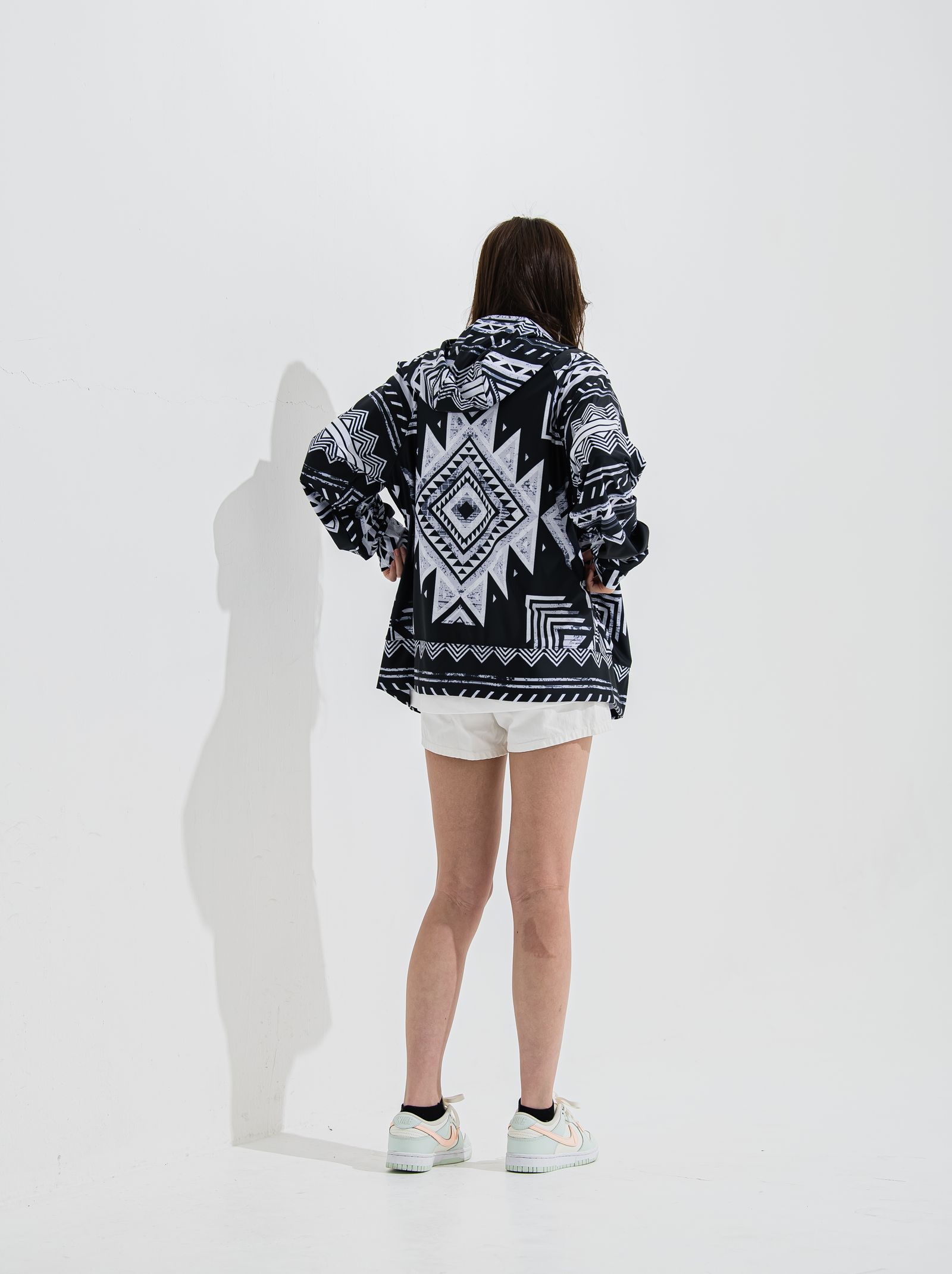 RUSH ZIP HOODIE / OR2-C-002 / ラッシュガードジップパーカー / ネイティヴブラック (6月中旬入荷予定)