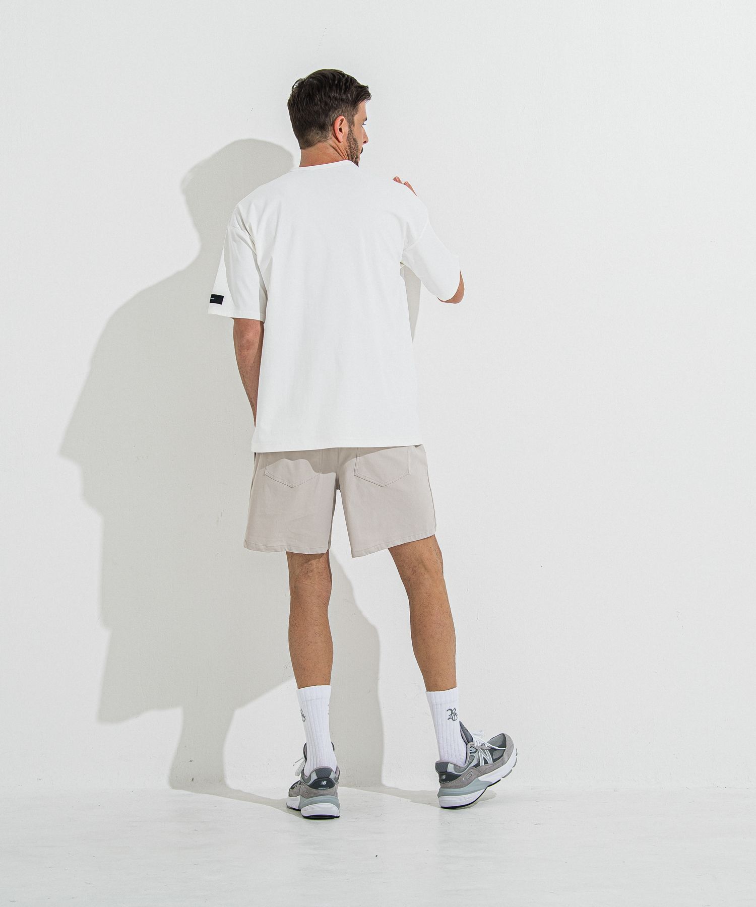 TV NYLON SHORTS / RC36-HP-004 / リラックスナイロンショーツ / グレージュ