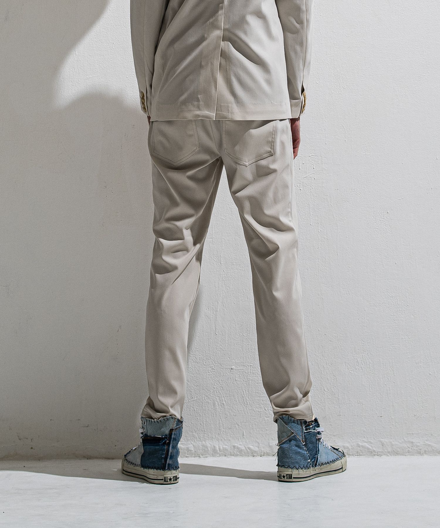 GAVIRIA SLACKS EASY PANTS / DP1-ST-001 / スラックスイージーパンツ / ベージュ (3月中旬入荷予定)