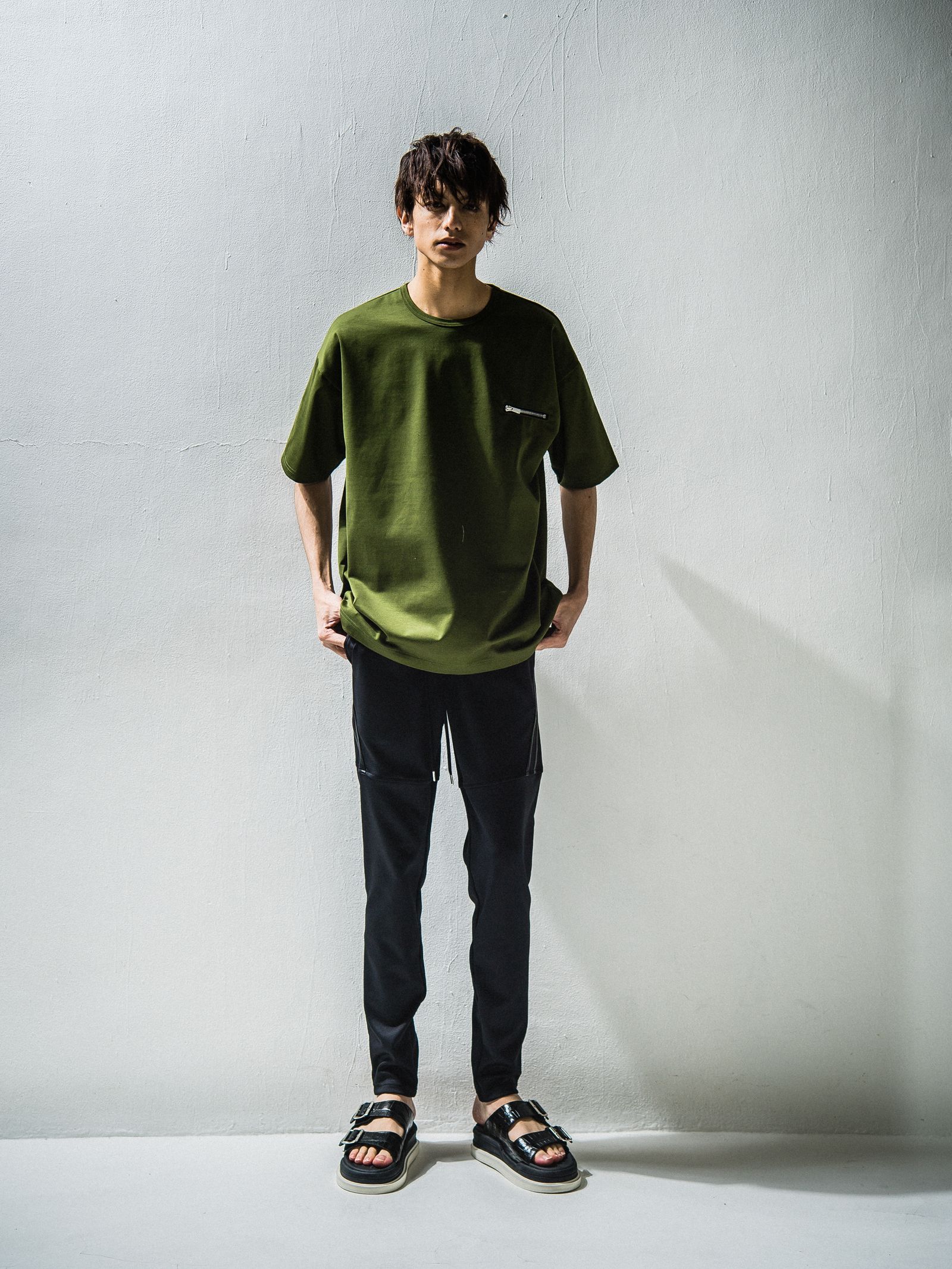 FASTENER POCKET LOOSE TEE / RC24-T-007 / ビッグTシャツ