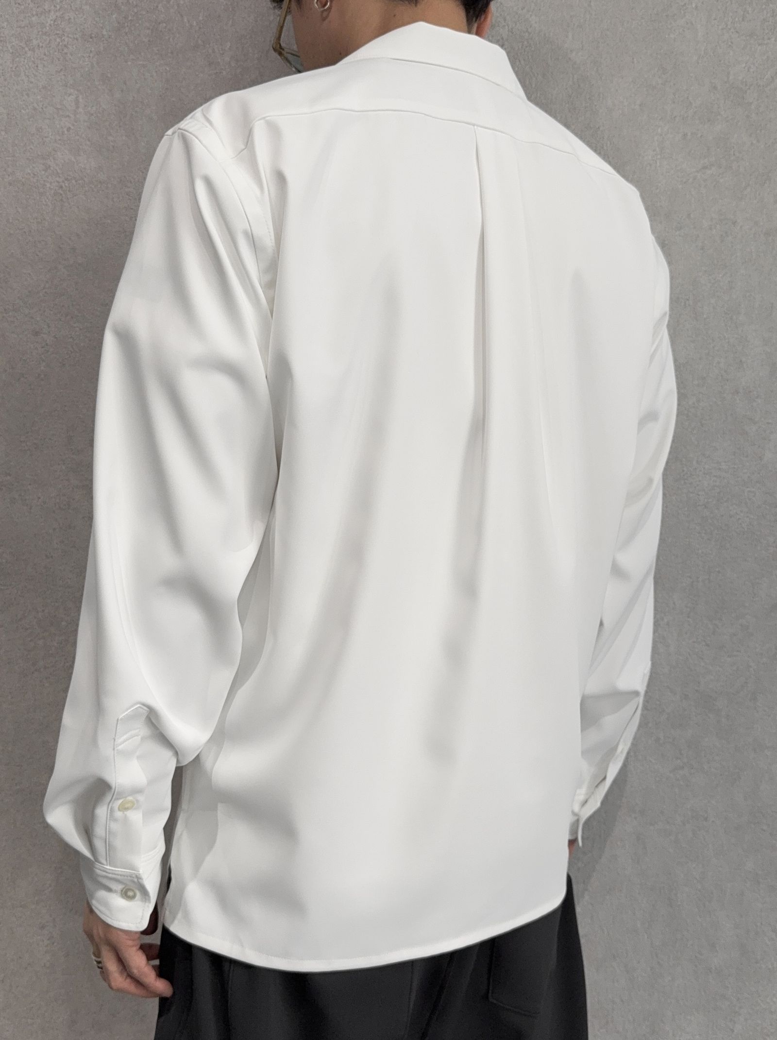 WILL SHIRTS / DP1-SH-001 / ウィルプリントオープンカラーシャツ / ホワイト