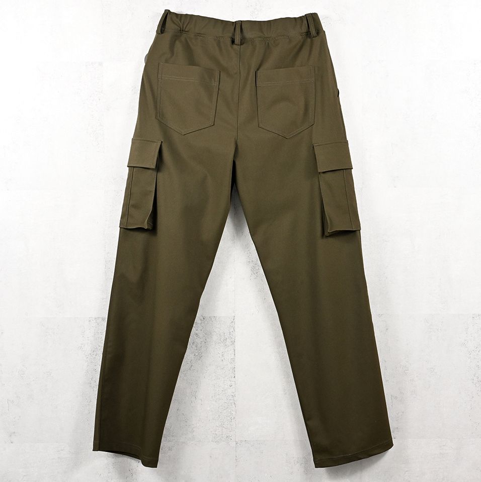 HEAD CARGO / RC41-ST-043 / カーゴセミワイドタックパンツ / カーキ (8月中旬入荷予定)